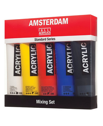 Standard Series Acrylic Paint Set, 5 Piece Amsterdam