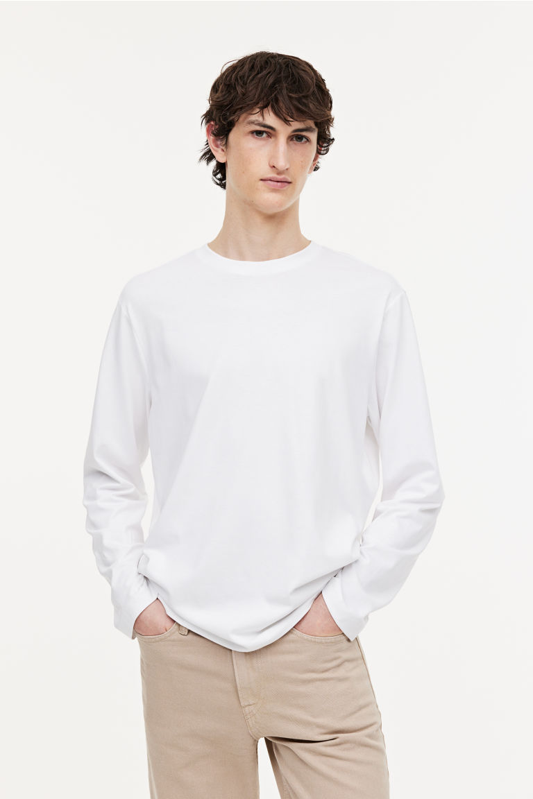 Рубашка из джерси THERMOLITE® стандартного кроя H&M