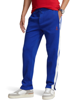 Спортивные брюки двойной вязки из сетки Polo Ralph Lauren
