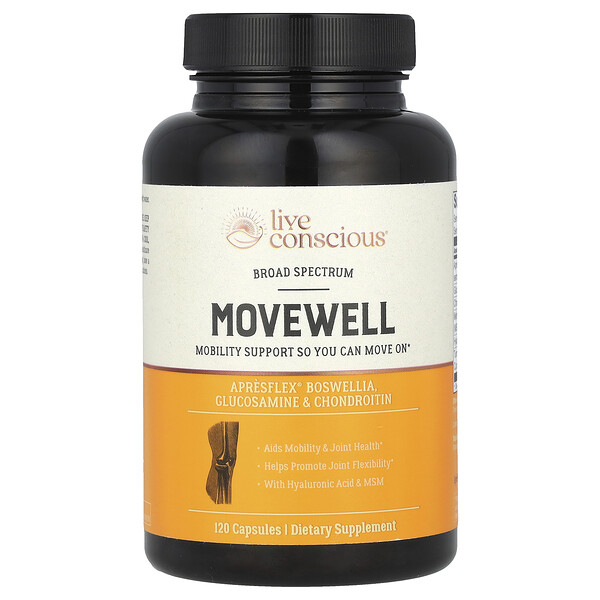 MoveWell, 120 Capsules (Капсулы) Live Conscious