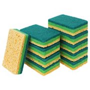 Scrub Dish Sponges, Cleaning Sponges, Stand Up to Stuck on Grime Kitchen Sponges for Household REGALWOVEN