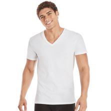 Мужские футболки Hanes Ultimate® 4-pack Comfort-Fit Stretch с v-образным вырезом Hanes