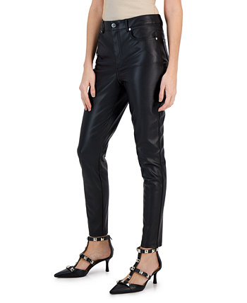 Женские узкие брюки из искусственной кожи, созданные для Macy's INC International Concepts
