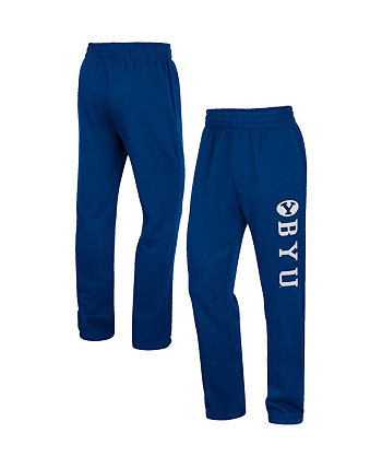 Мужские темно-синие брюки BYU Cougars с логотипом Colosseum