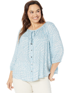 Plus Size In Stitches Top Nic+Zoe