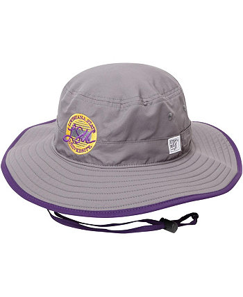 Men's The Gray Lsu Tigers Classic Circle Ultralight Adjustable Boonie Bucket Hat Game