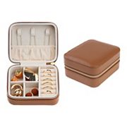 Travel Jewellery Storage Box Small Portable Jewellery Organizer Case Birthday Gifts Unique Bargains