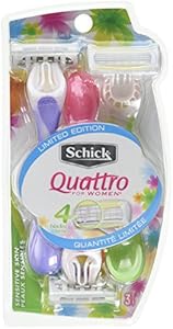 Schick Quatro Womn Disp S Size 3ct Schick