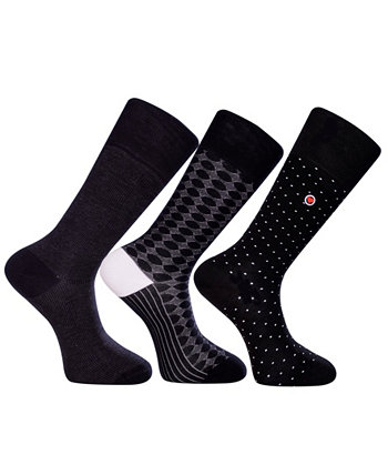 Мужские роскошные классические носки до середины икры с бесшовным мыском Vegas Bundle, 3 шт. Love Sock Company