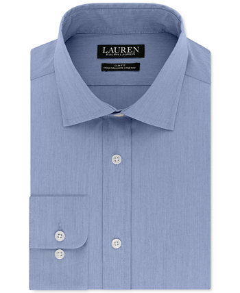 Мужская приталенная классическая рубашка из эластичного кроя Lauren Ultraflex Ralph Lauren