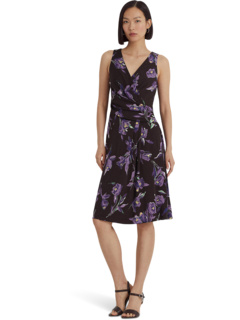 Трикотажное платье без рукавов с цветочным принтом LAUREN Ralph Lauren