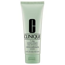 CLINIQUE 7 Day Face Scrub Cream Rinse-Off Formula Clinique