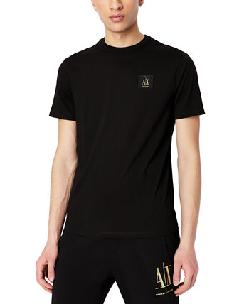 Men's Regular-Fit Logo Patch T-Shirt Armani