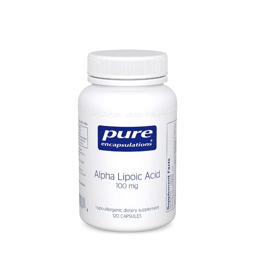 Pure Encapsulations Альфа-липоевая кислота — 100 мг — 120 капсул Pure Encapsulations