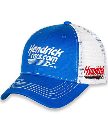 Мужская королевская, белая регулируемая шляпа Kyle Larson Hendrickcars.Com Hendrick Motorsports Team Collection