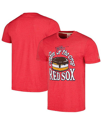 Мужская красная футболка Boston Red Sox Cream of the Crop Hyper Local Tri-Blend Homage