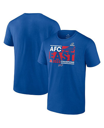 Мужская футболка Royal Buffalo Bills 2023 AFC East Division Champions Big and Tall Fanatics
