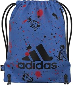 Рюкзак повседневный Adidas Ready Sackpack, черный/золотистый металлик, один размер Adidas