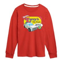Boys 8-20 Hot Wheels Larry's Tow Truck Long Sleeve Graphic Tee Hot Wheels