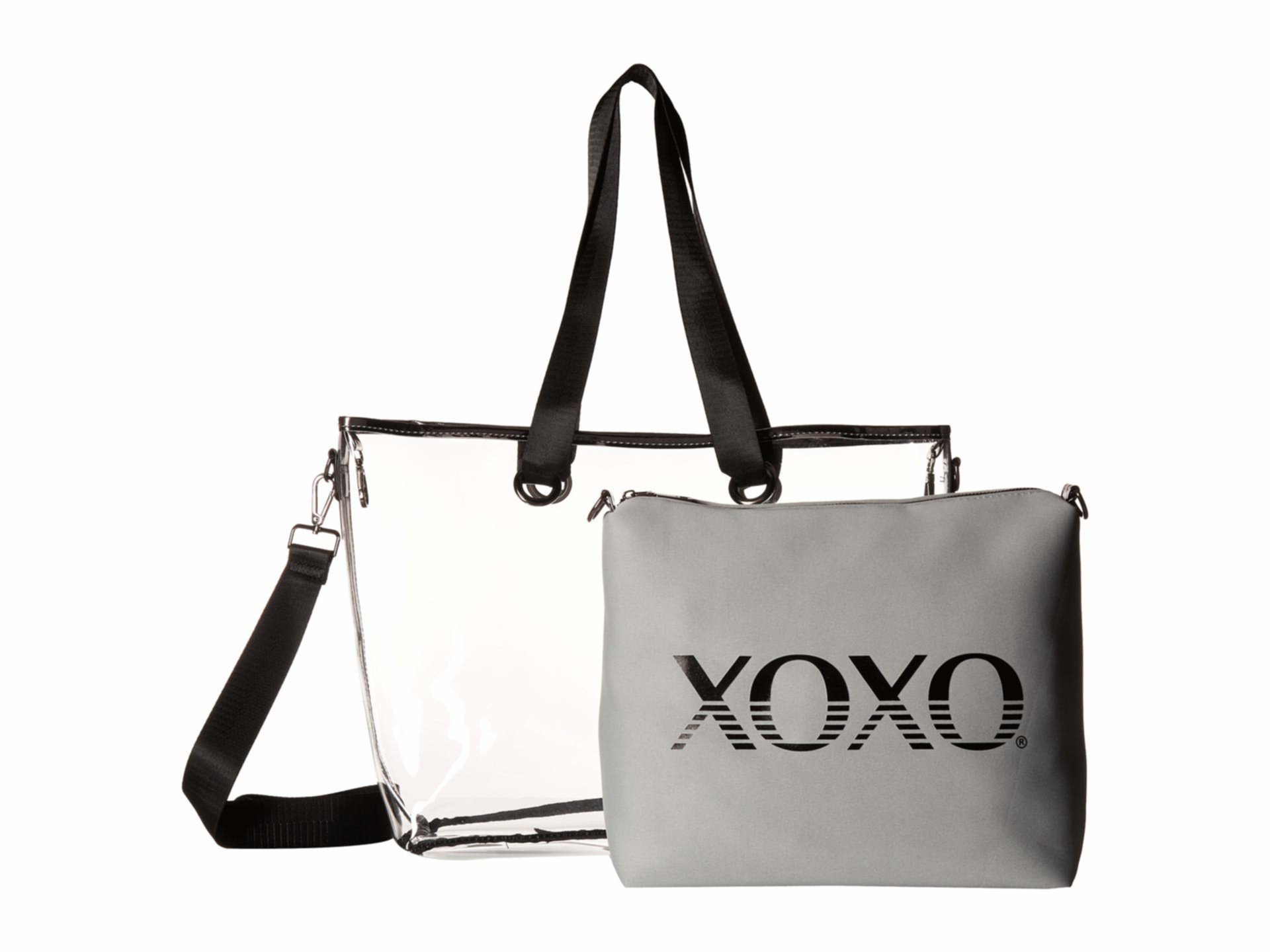Clear Tote с логотипом сцепления Xoxo