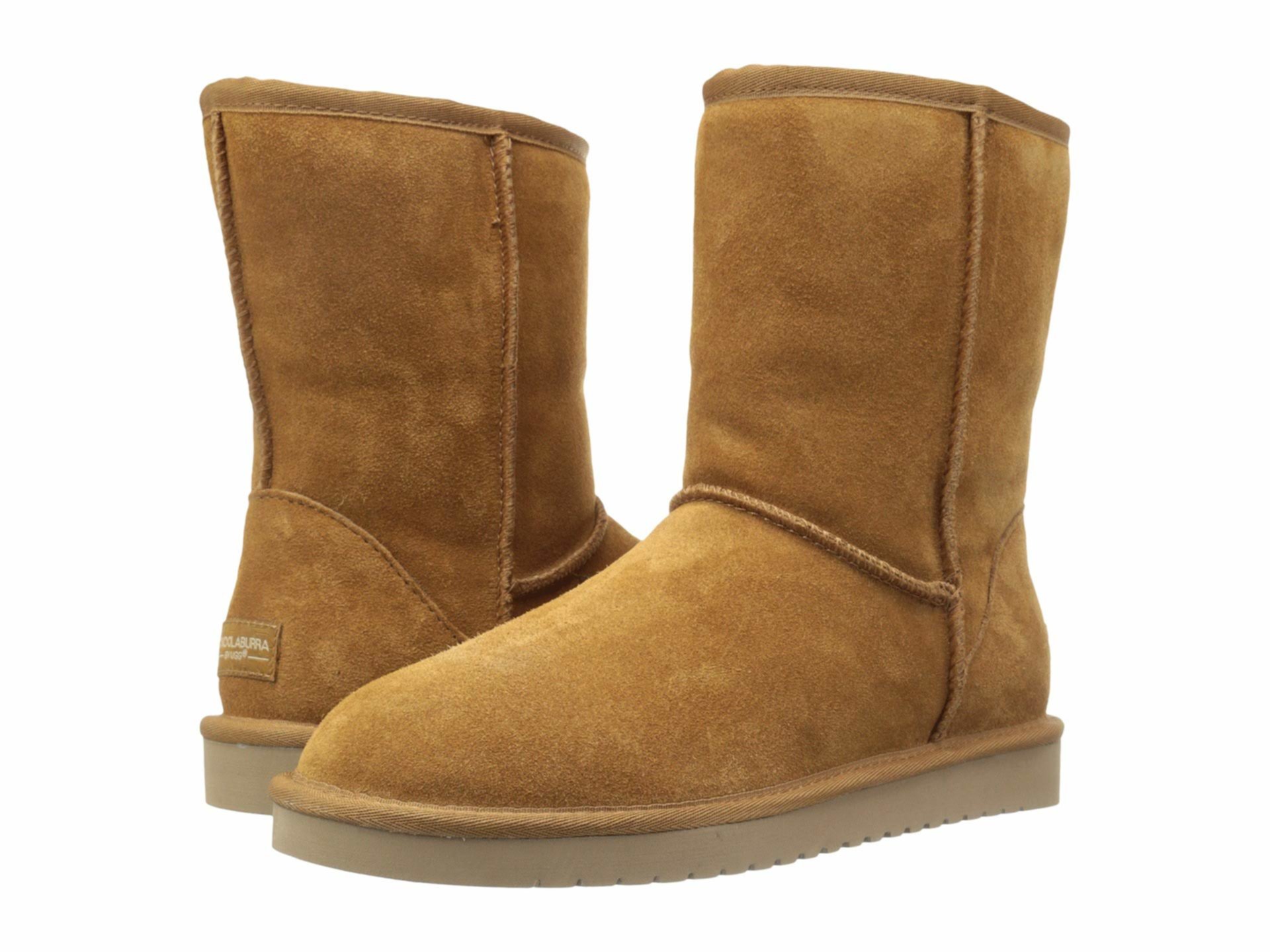 Классические ботинки Koola Short от Koolaburra by UGG с мягким замшевым верхом и натуральным овечьим мехом Koolaburra by UGG