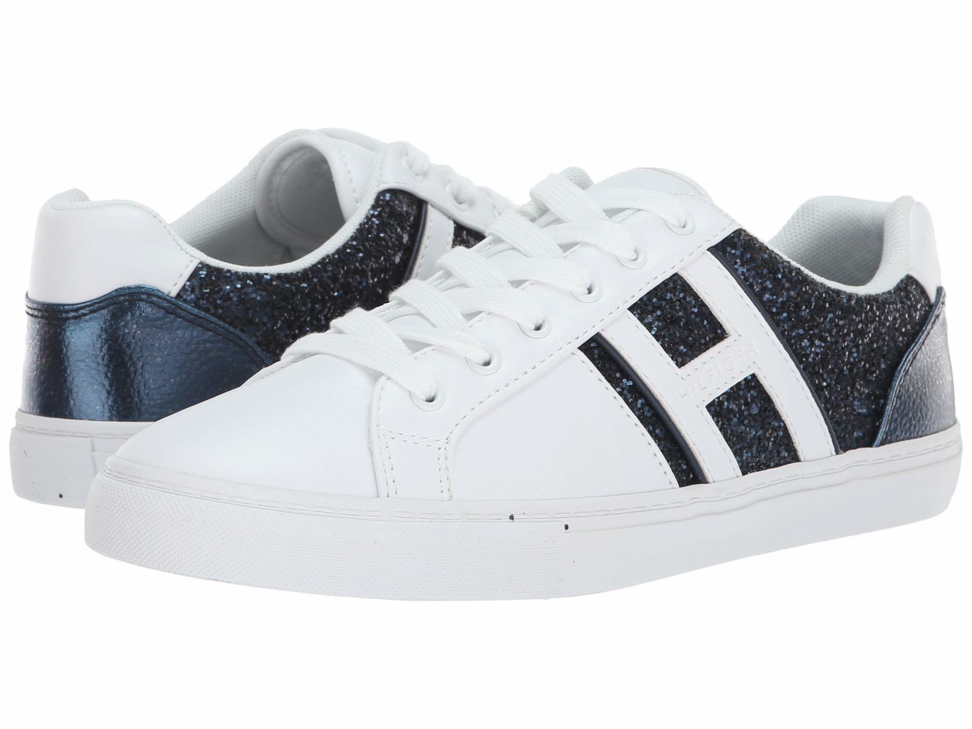 Кожаные кроссовки Lemii Tommy Hilfiger с блестящими деталями и мягкой стелькой Tommy Hilfiger