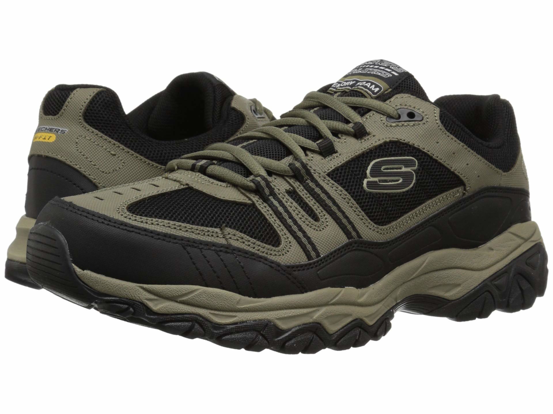 Мужские кроссовки Skechers Afterburn M. Fit Strike Off с амортизирующей стелькой и дышащими материалами Skechers