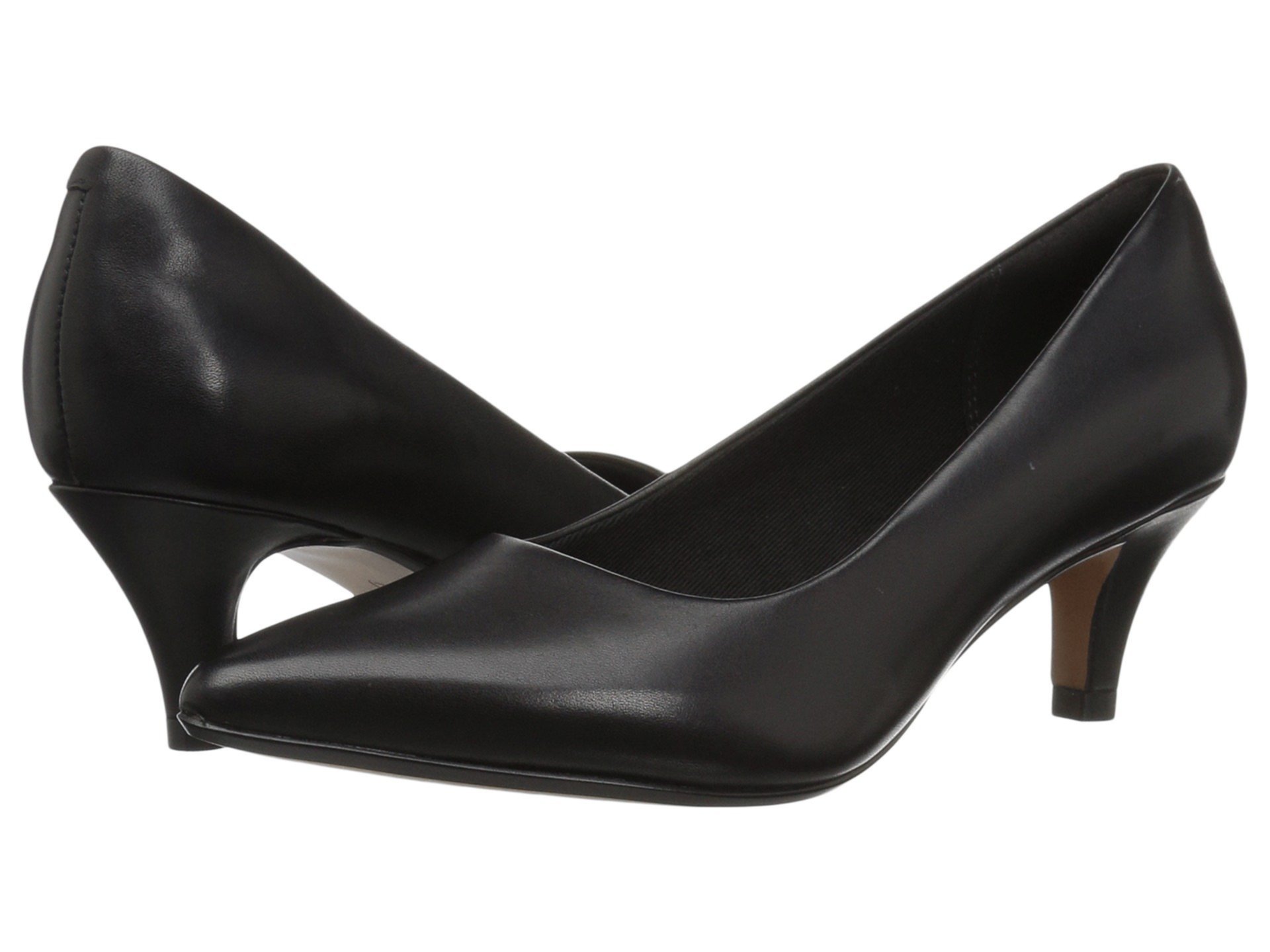 Элегантные туфли Clarks Linvale Jerica из мягкой кожи с закрытым носком и комфортной стелькой Clarks