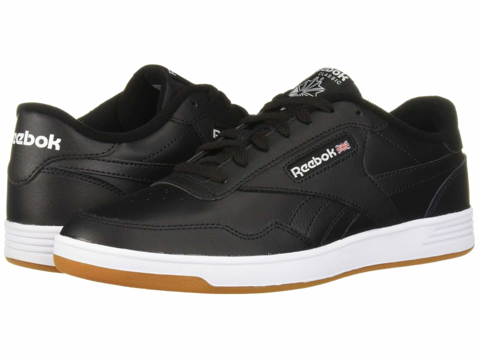 Кожаные кроссовки Reebok Club Memt с амортизирующей стелькой и прочной резиновой подошвой Reebok
