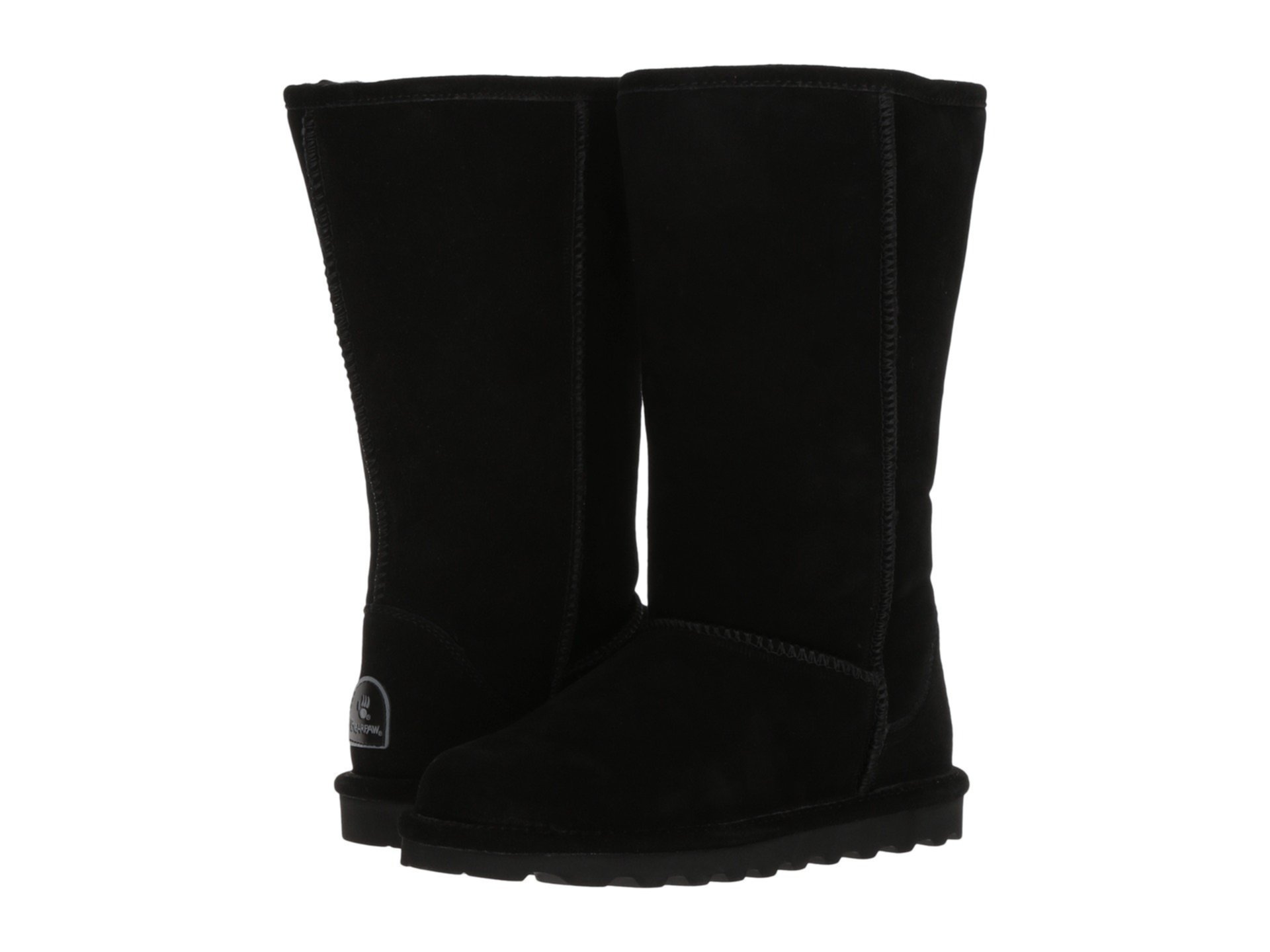 Сапоги Bearpaw Elle Tall из замши с натуральным мехом и водоотталкивающей технологией NeverWet Bearpaw