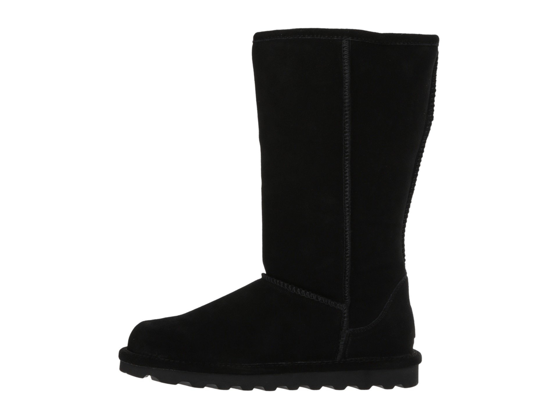 Сапоги Bearpaw Elle Tall из замши с натуральным мехом и водоотталкивающей технологией NeverWet Bearpaw – фото 4