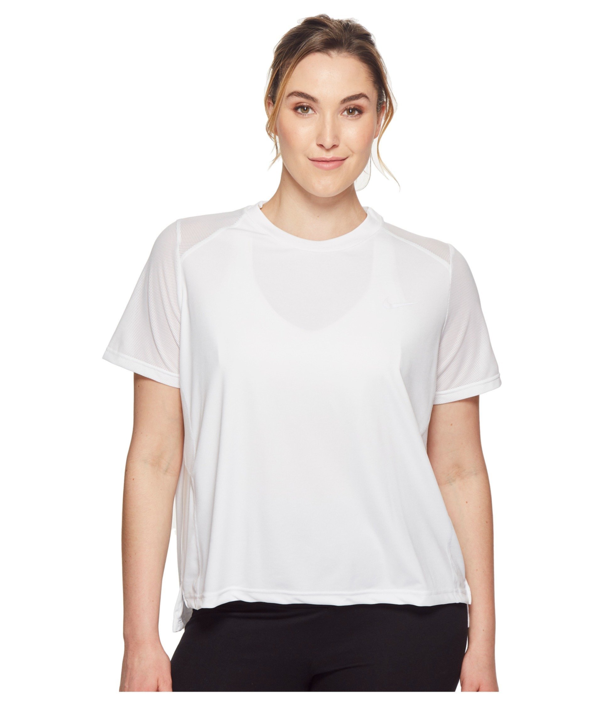 Беговая футболка с коротким рукавом Dry Miler (размеры 1X-3X) Nike