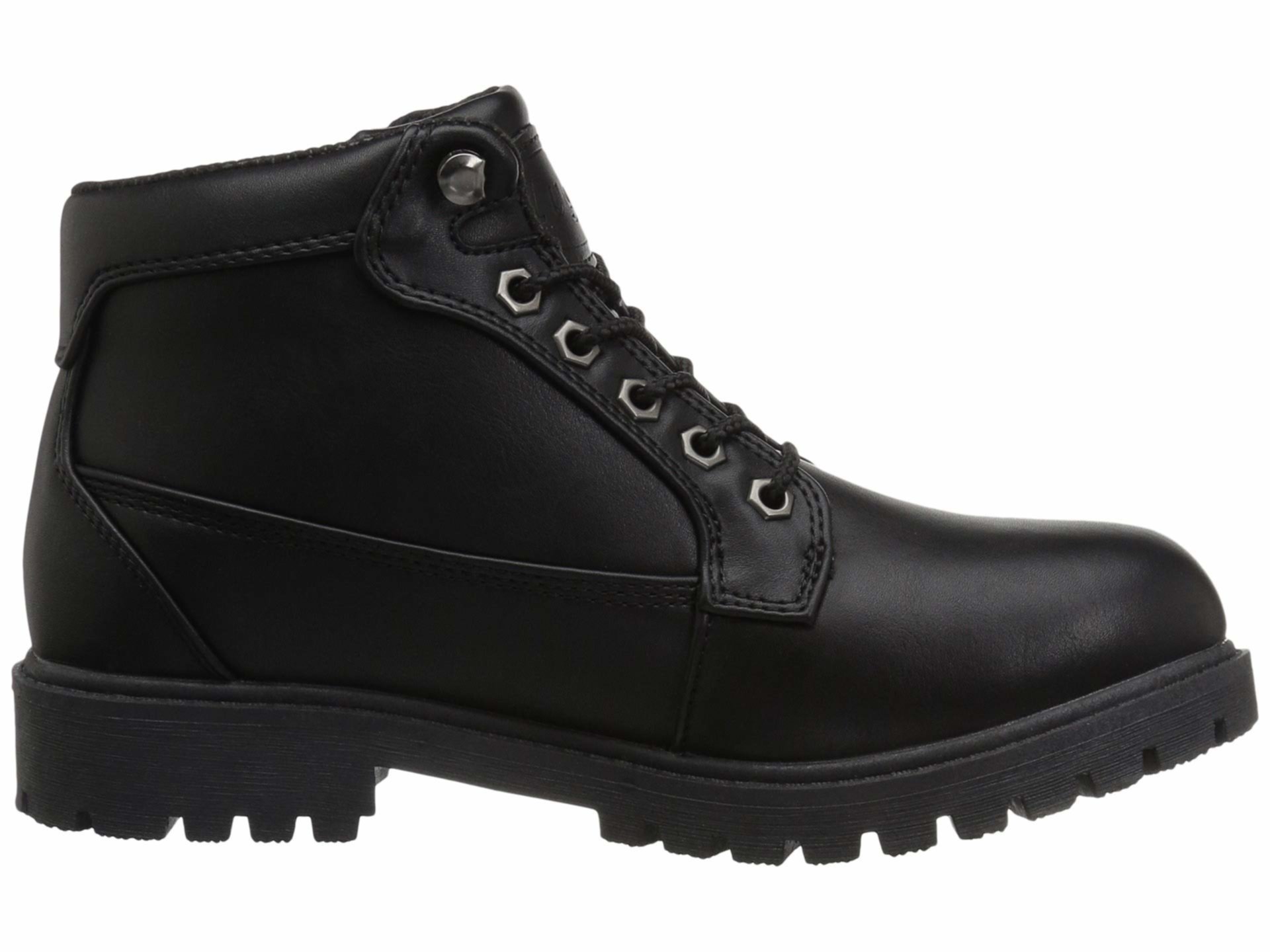 Мужские полуботинки Lugz Mantle Mid из искусственной кожи с 1-дюймовым каблуком и шнуровкой Lugz