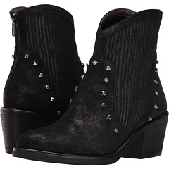 Черный (Black Afry Suede/Black Taby/Gunmetal Studs)