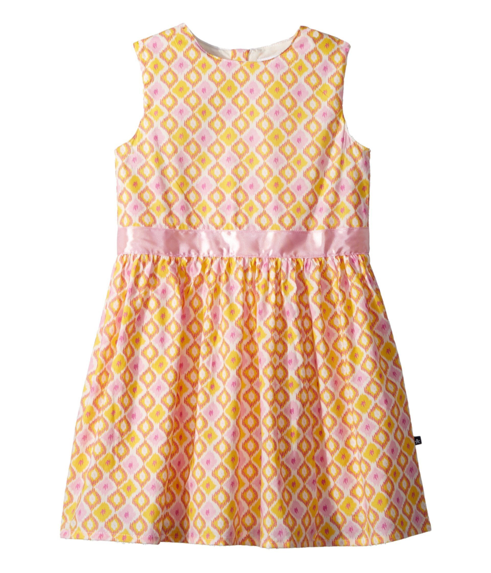 Розово-желтое платье для вечеринки в саду (для малышей / маленьких детей / детей старшего возраста) Toobydoo