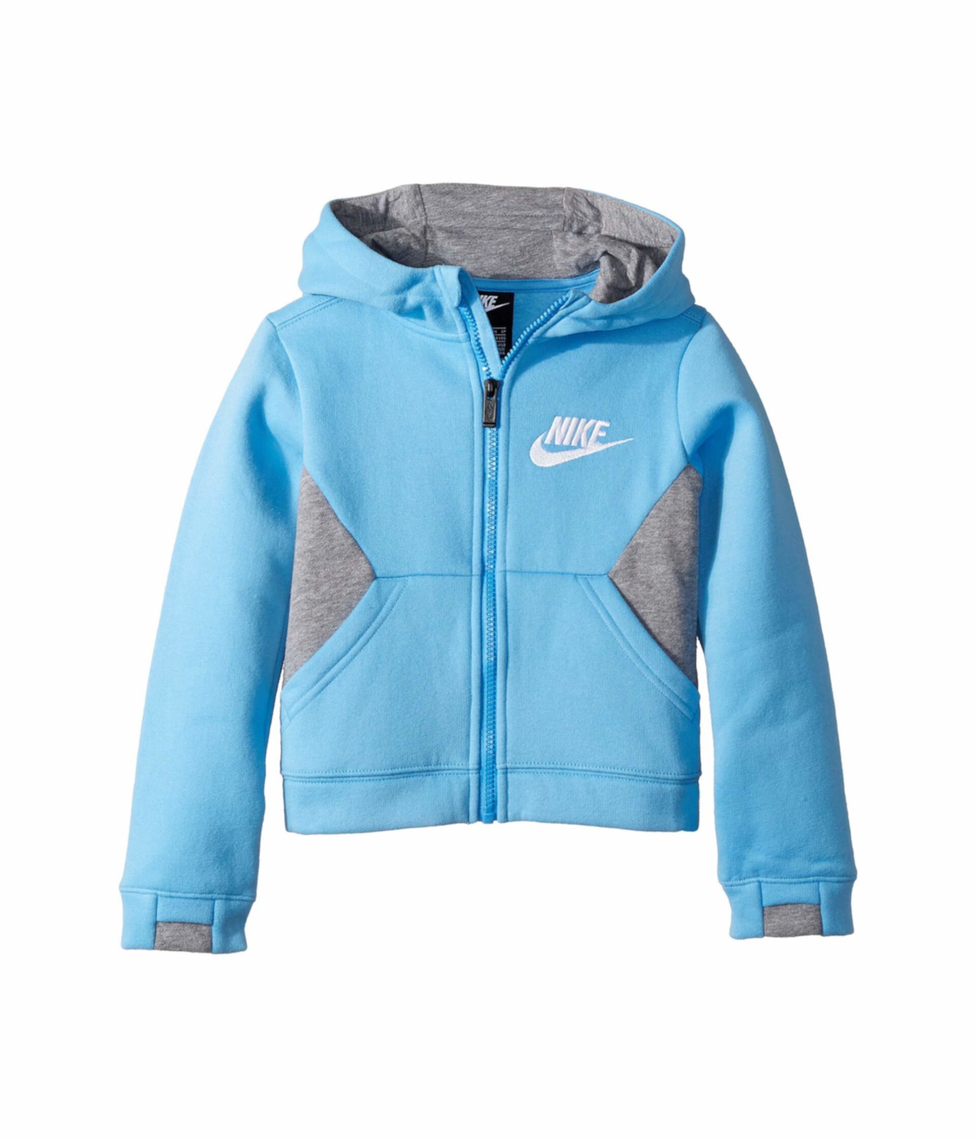 Спортивная одежда Club Fleece Full Zip Hoodie (Маленькие дети) Nike Kids