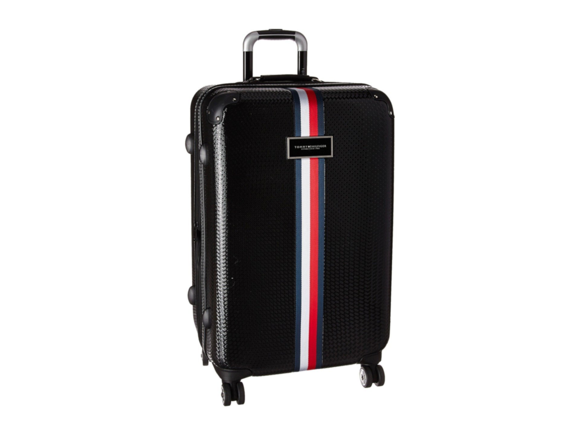 Basketweave 25-дюймовый вертикальный чемодан Tommy Hilfiger