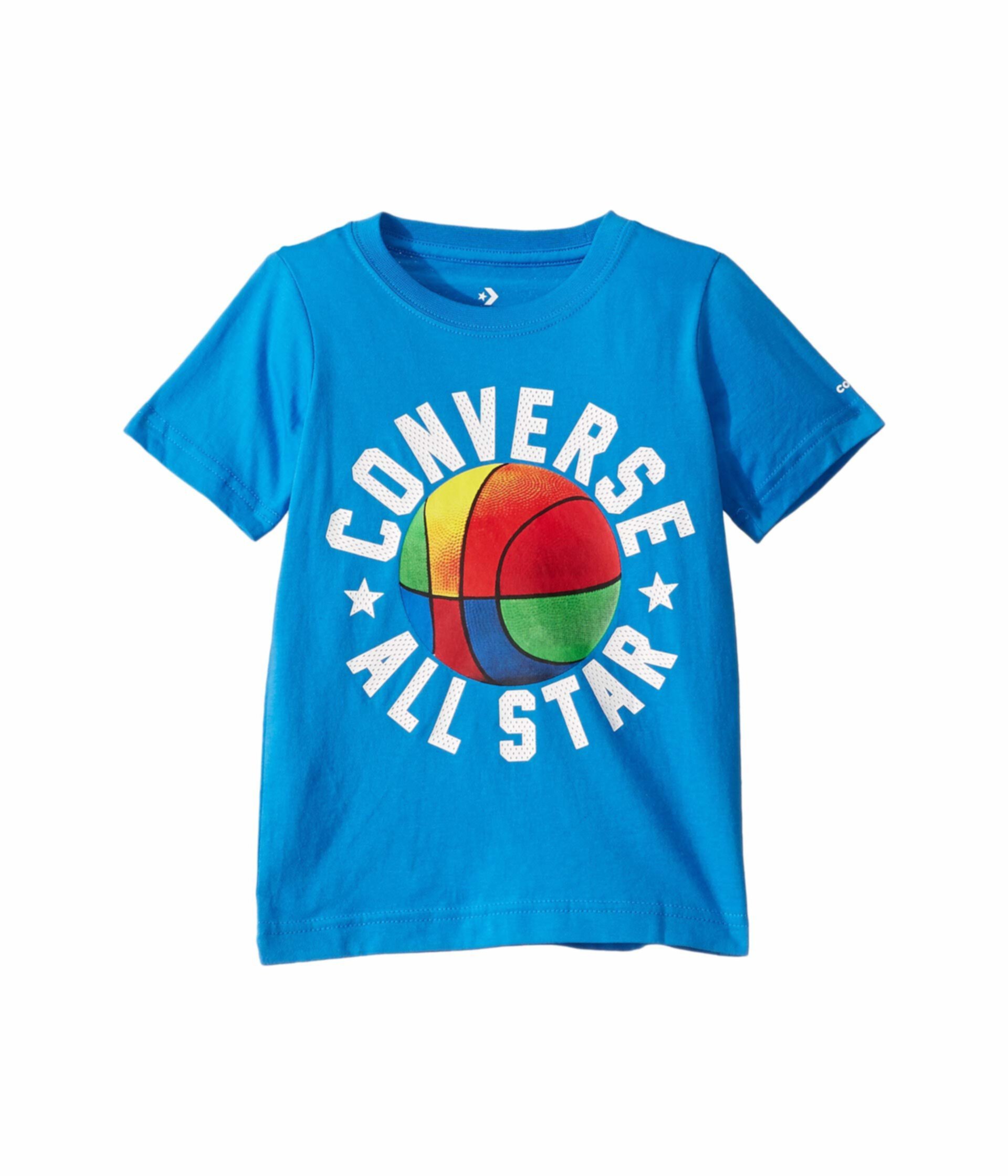 Многоцветная баскетбольная футболка (маленькие дети) Converse Kids
