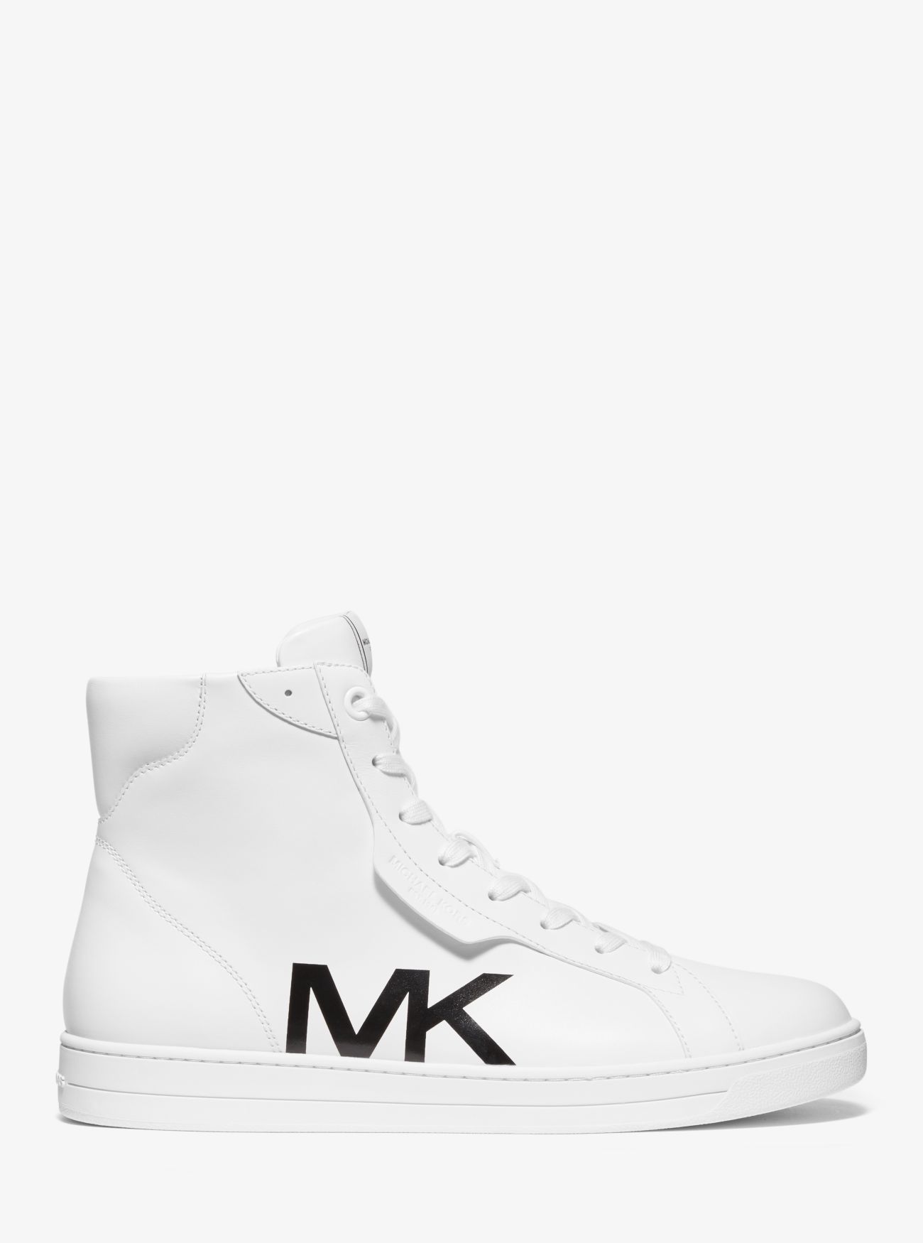 Высокие кеды из кожи Keating MK-Print Michael Kors