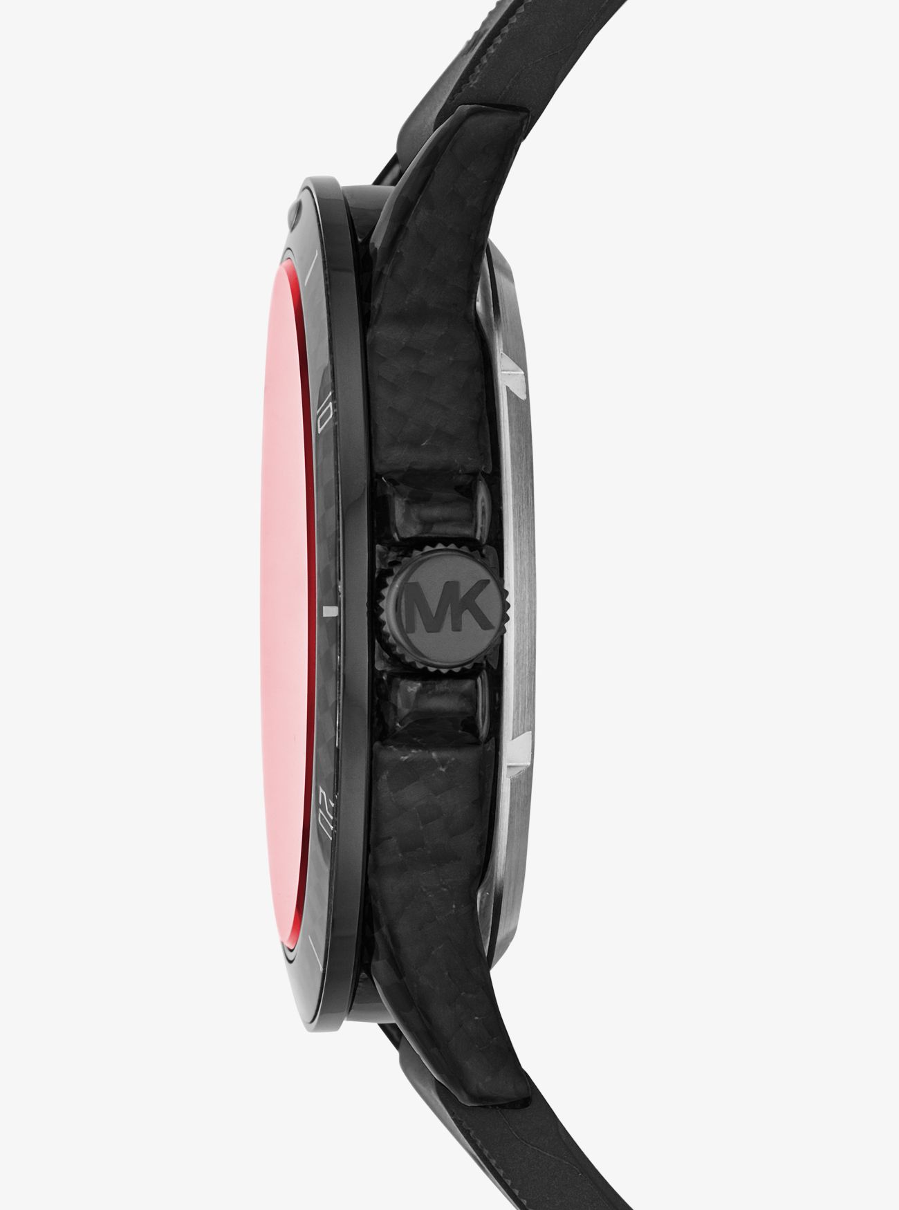 Силиконовые и красные хрустальные часы Bayville Michael Kors