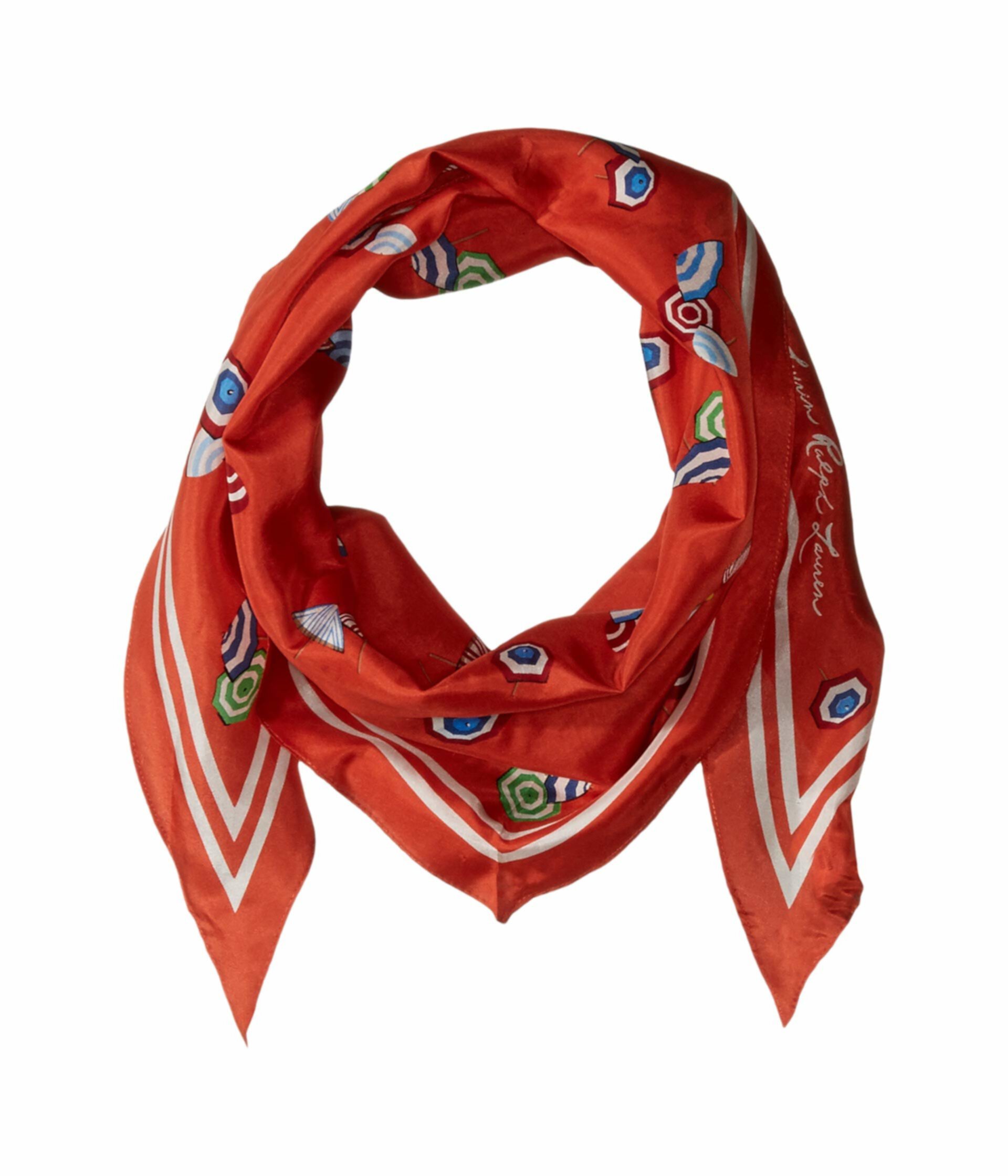 Флорентийский шарф в форме шелка Ralph Lauren