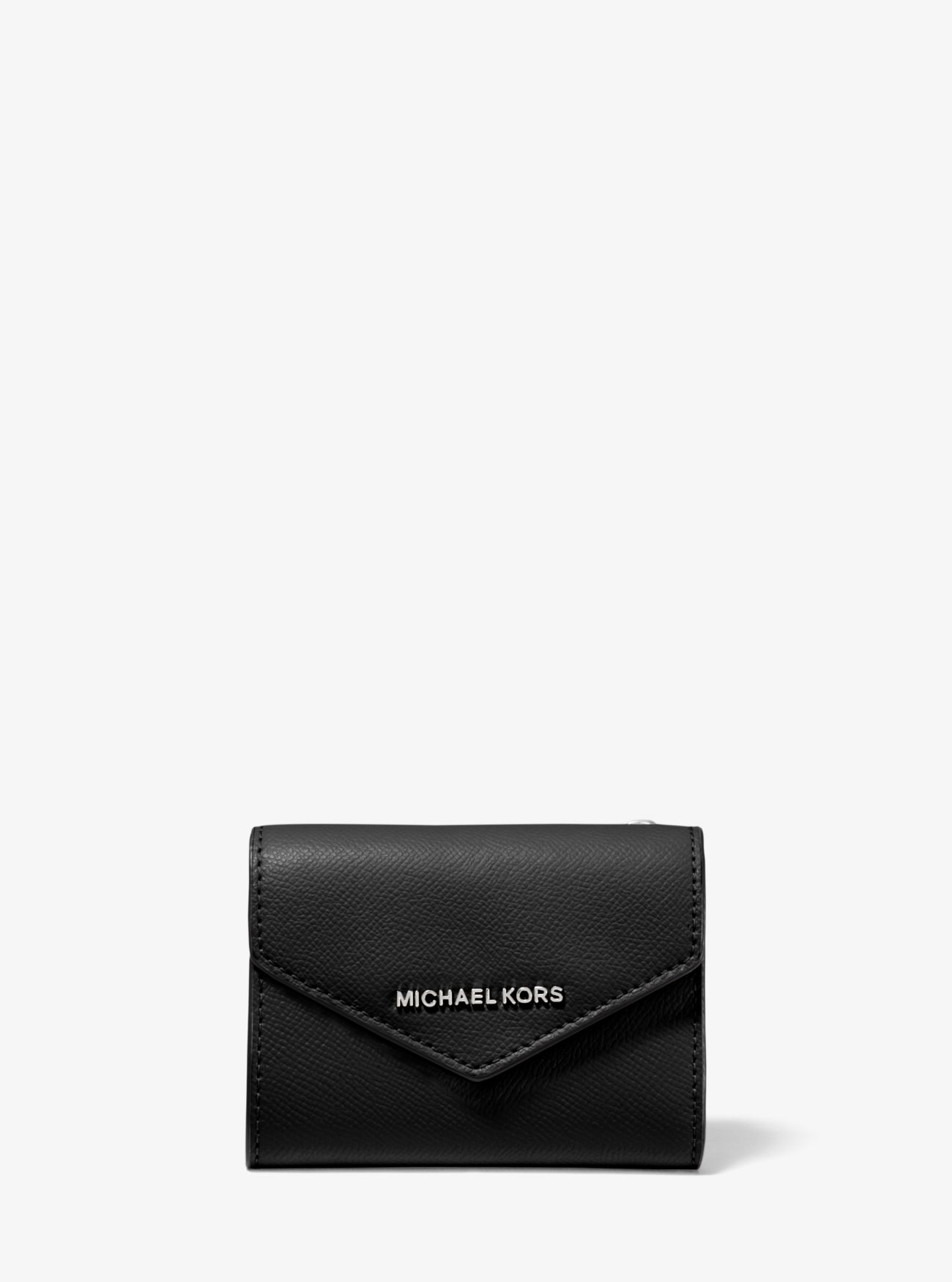 Кожаный кошелек-конверт среднего размера Michael Kors