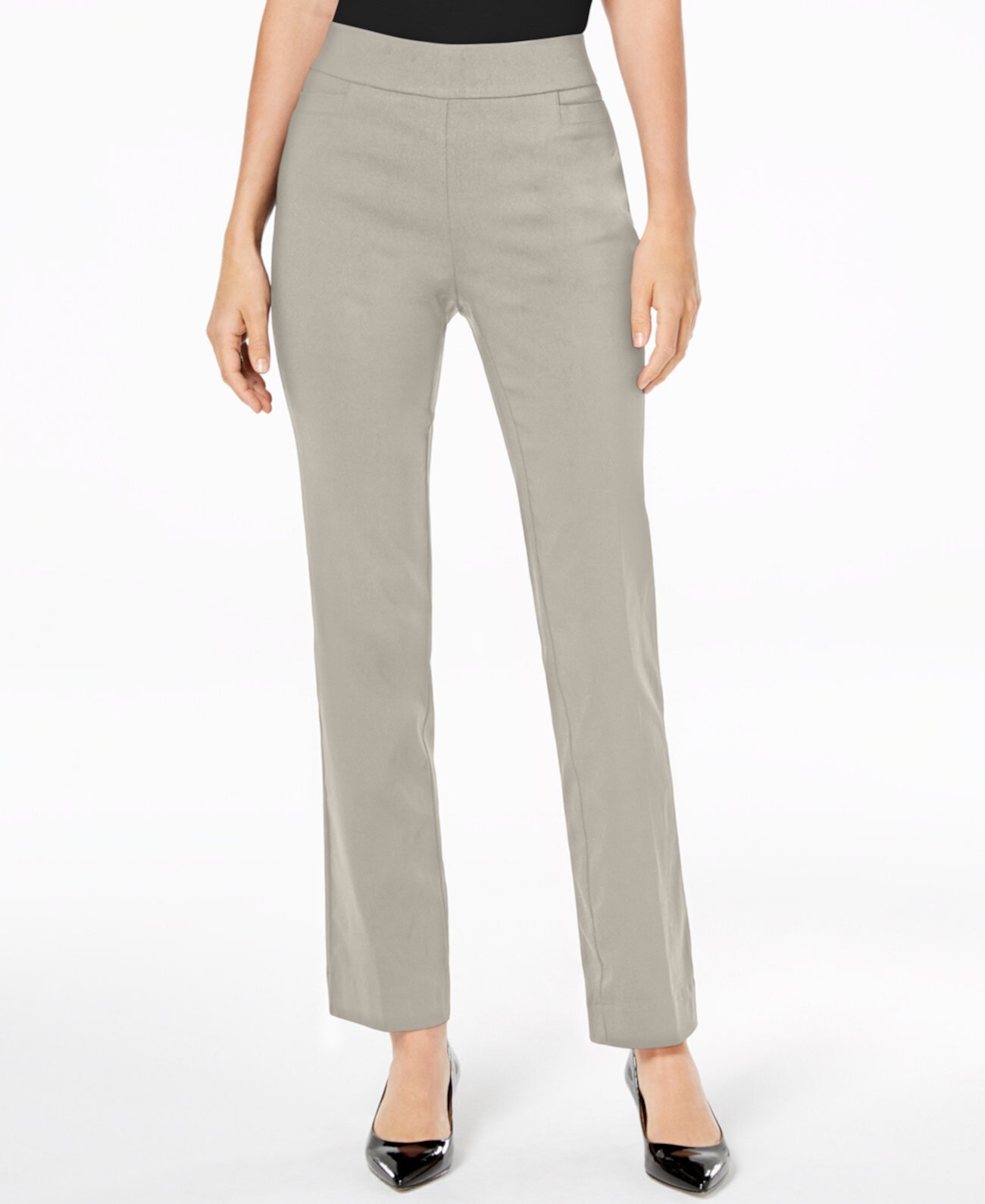 Узкие брюки без застежки с контролем живота, созданные для Macy's J&M Collection