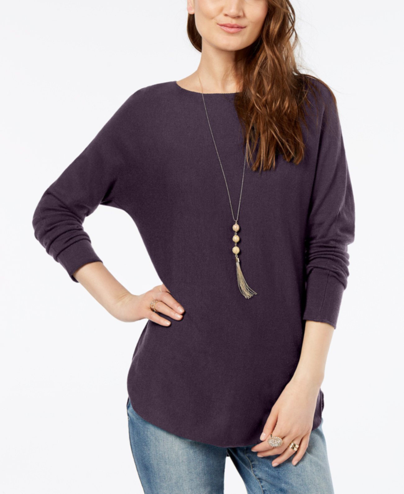 INC Shirttail Sweater, созданный для Macy's INC International Concepts