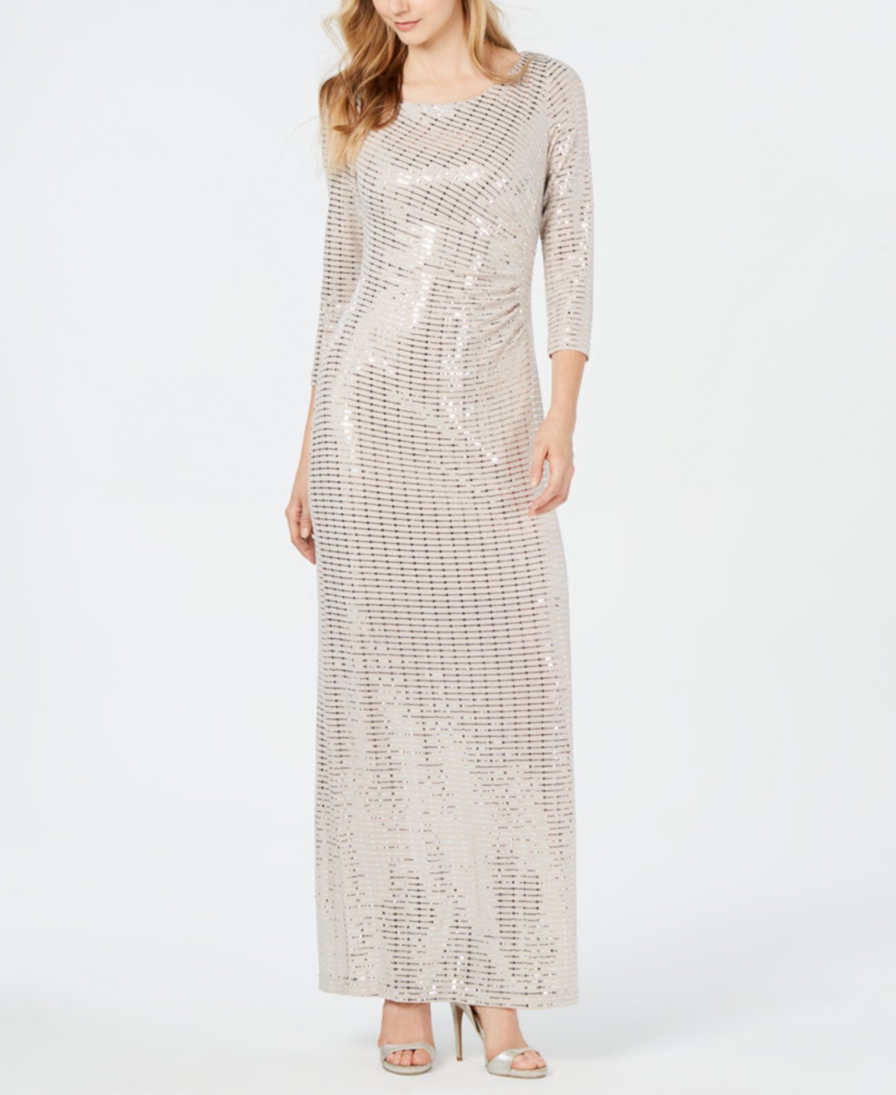 Платье с металлическим украшением Jessica Howard