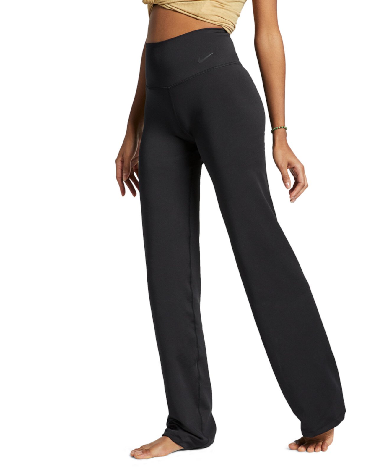 Женские брюки Power Dri-FIT с высокой талией в полную длину Nike