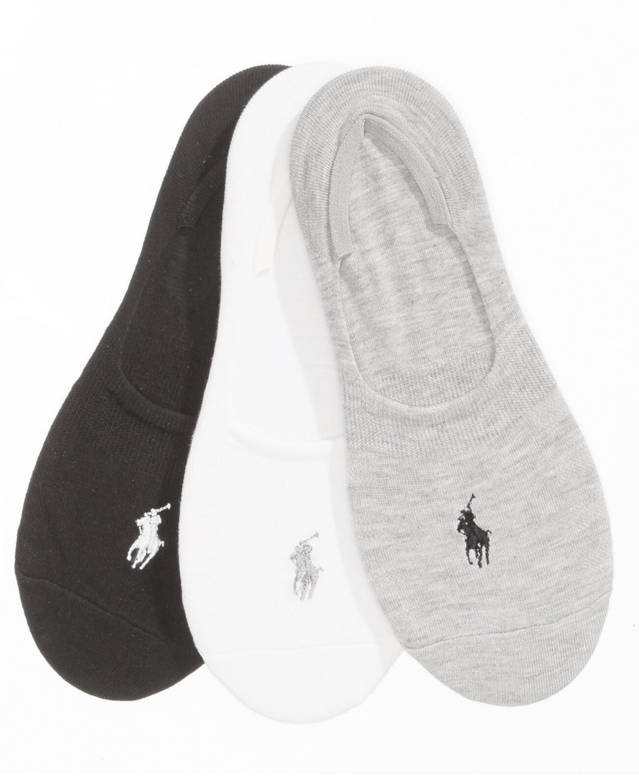 Женские трикотажные носки с подкладкой на плоской подошве из 3 пар Polo Ralph Lauren