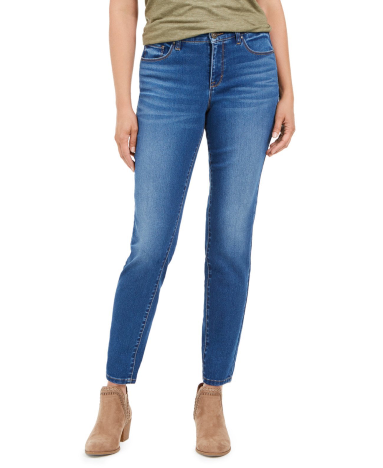 Пышные облегающие джинсы скинни, созданные для Macy's Style & Co