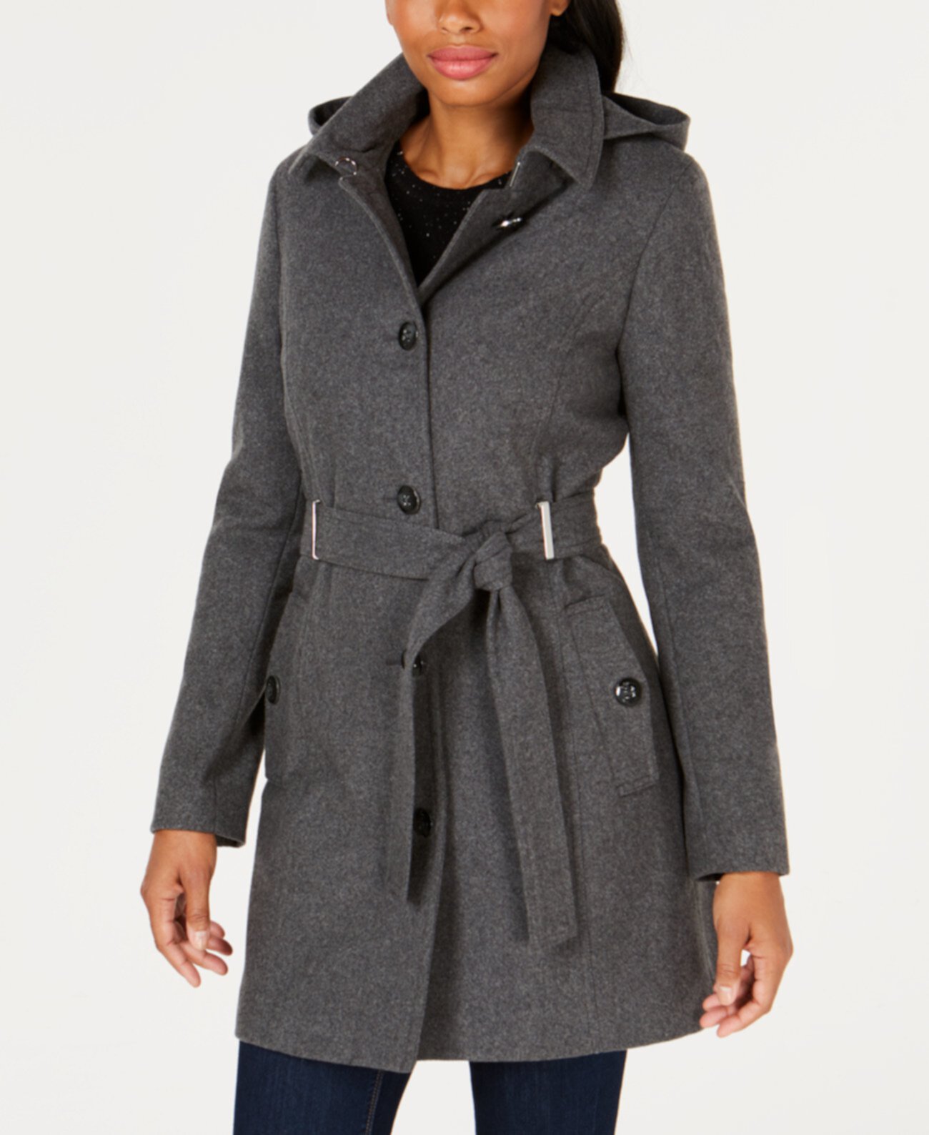 Пальто с капюшоном Calvin Klein