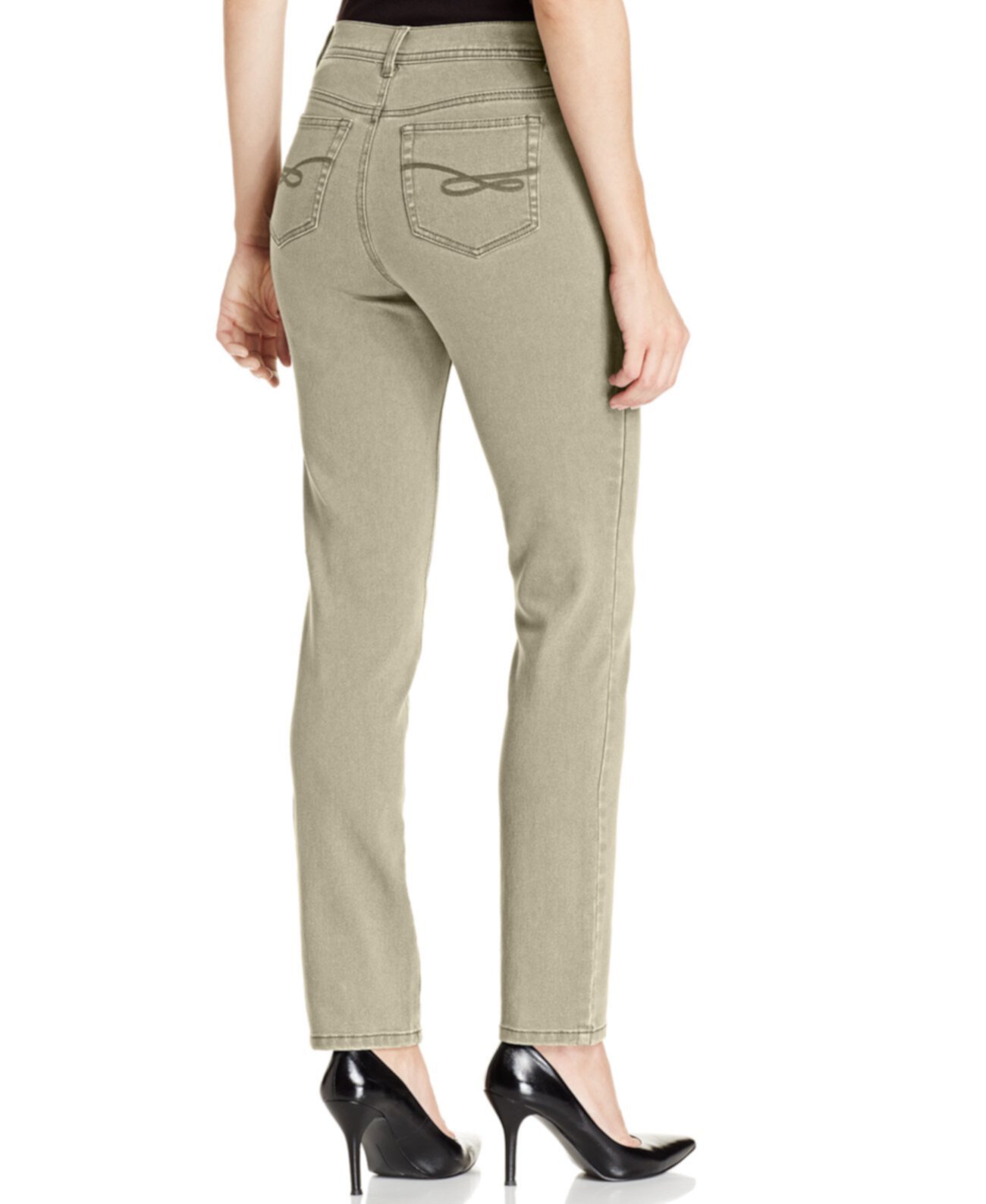 Узкие джинсы-скинни Petite-Control, созданные для Macy's Style & Co